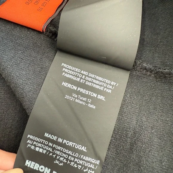 Heron Preston Black T-Shirt